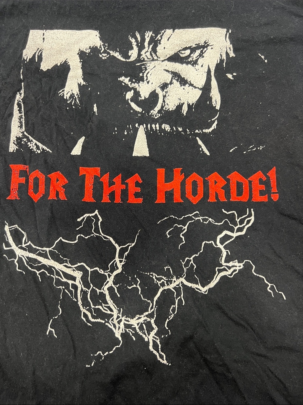 WoW For The Horde T-Shirt 100% cotton world of Warcraft 3xl z27